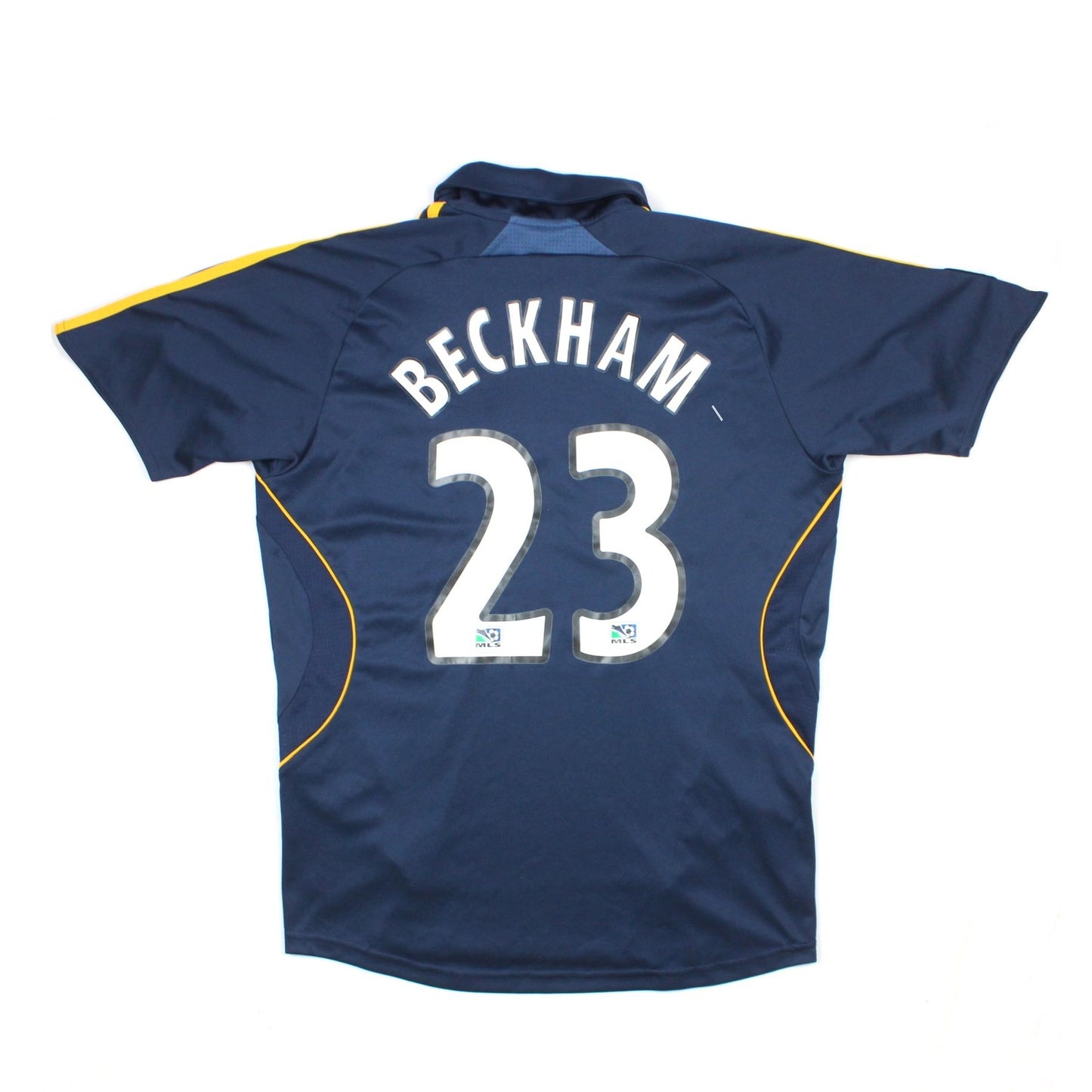 2007 Adidas LA Galaxy Beckham Youth Jersey Blue 23