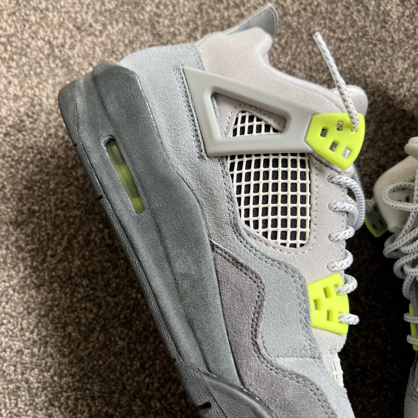Nike Air Jordan 4 SE Neon GS