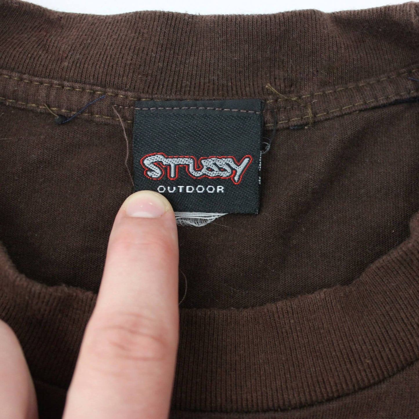 VIntage Rare Stussy Outdoot Saxophone T-Shirt