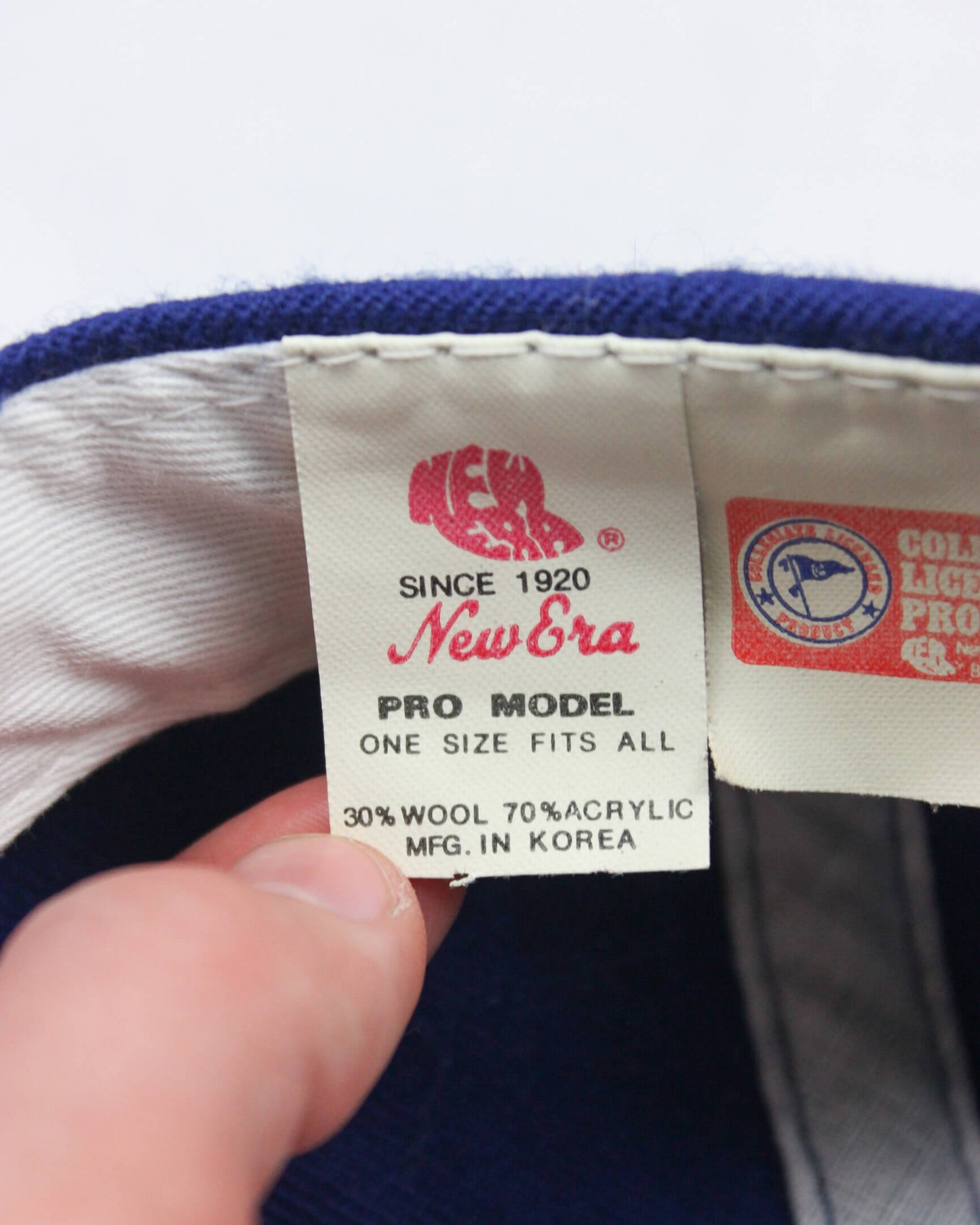 Vintage 80s New Era Pro Model Pittsburgh Panthers Cap