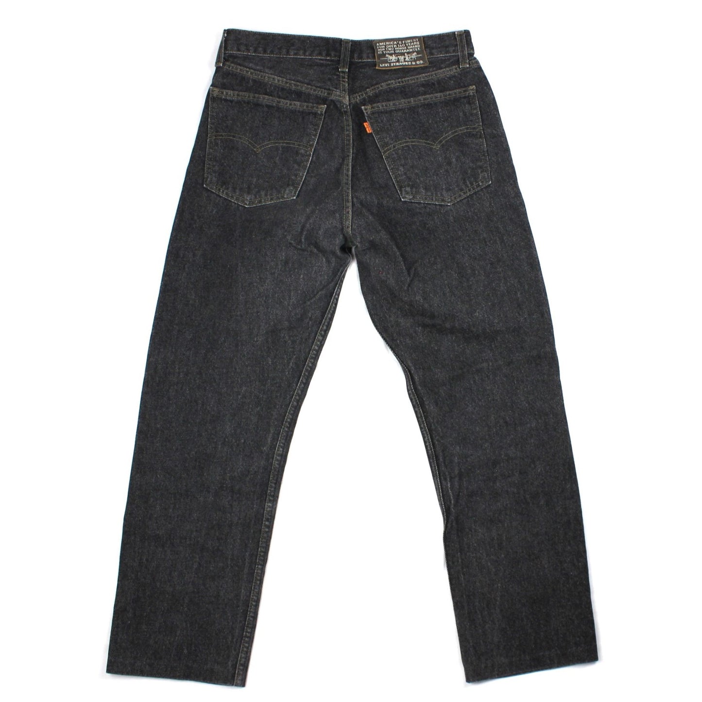 Vintage Levi's 615 Orange Tab Black Jeans