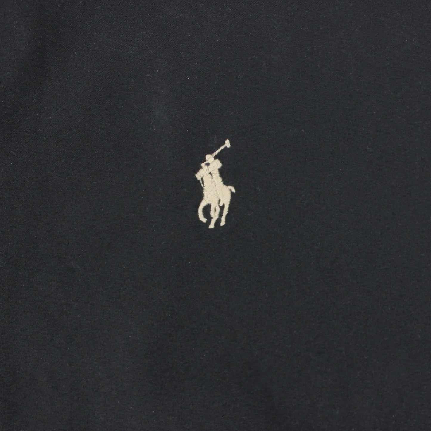 Vintage Polo Ralph Lauren Black Harrington Jacket Tartan Lining