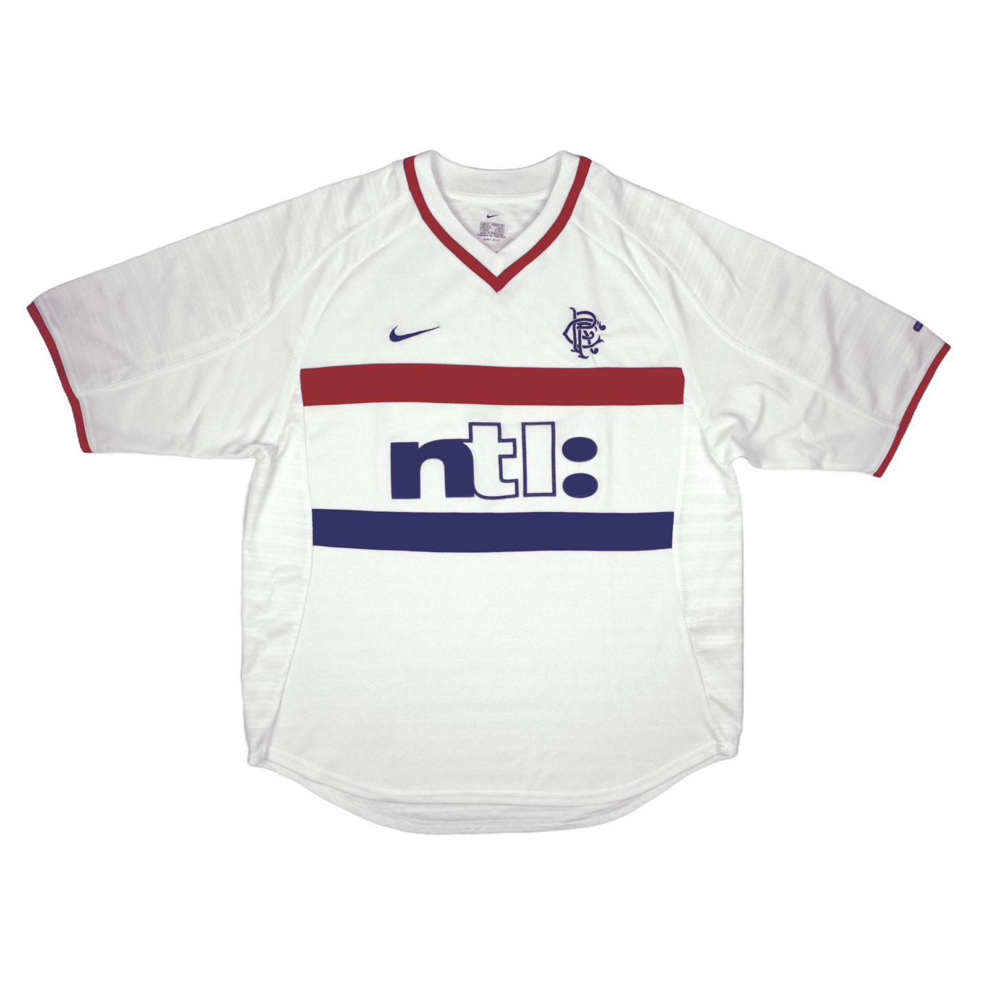 2000-2001 Nike Glasgow Rangers Away Jersey White