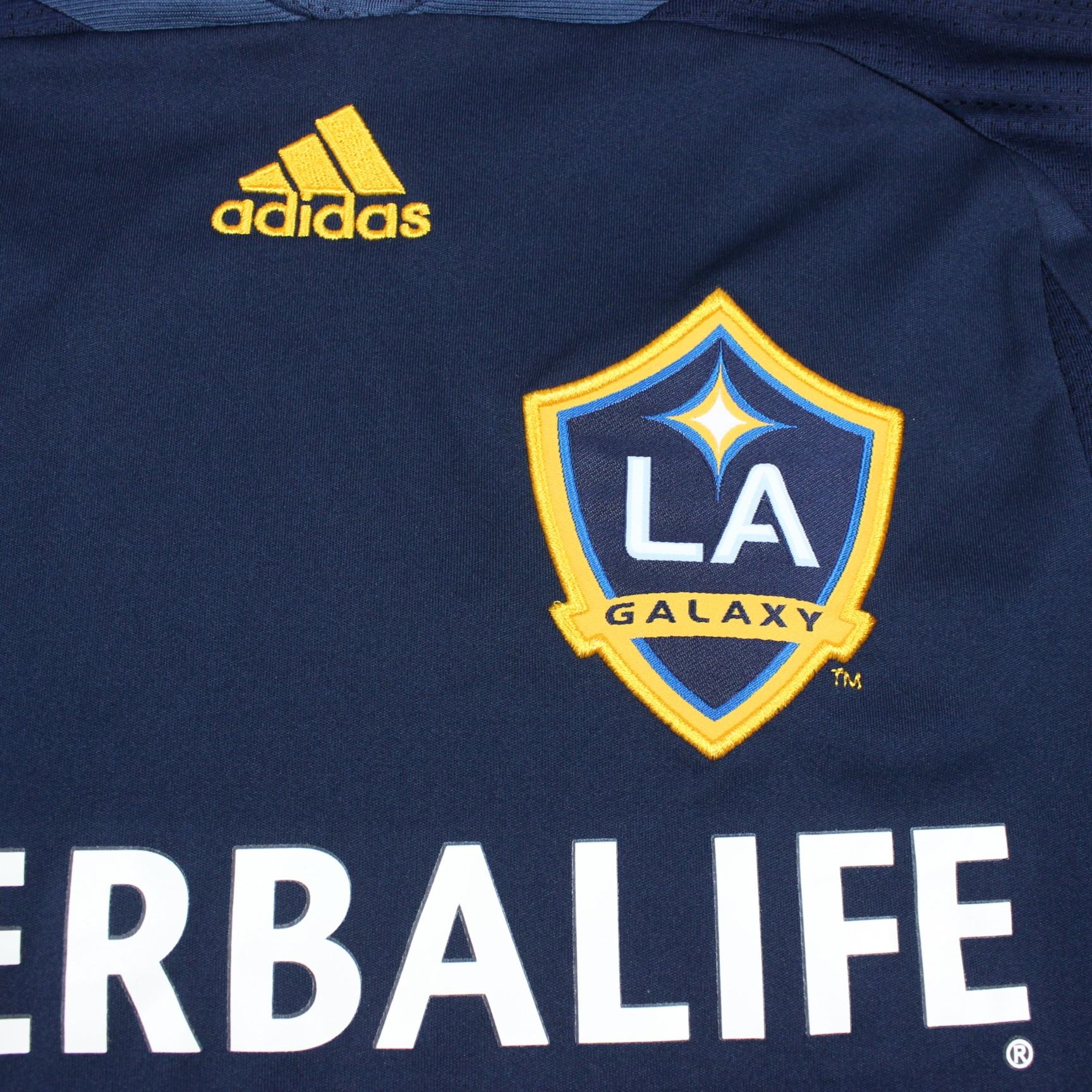 2007 Adidas LA Galaxy Beckham Youth Jersey Blue 23