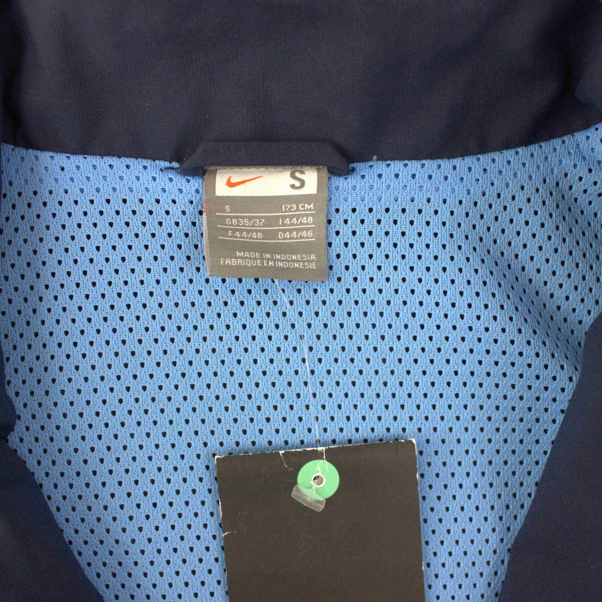 2008 Nike Football Track Suit Blue  Navy Blue Y2K