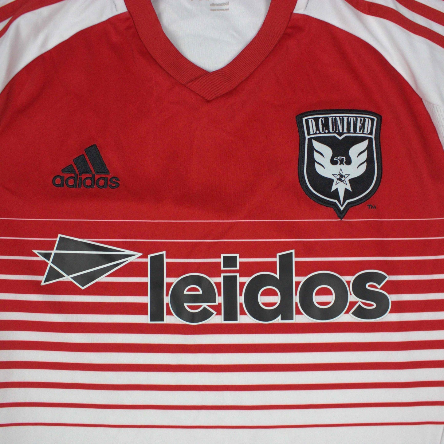 Adidas DC United Away Football Jersey MLS 2015 White Red