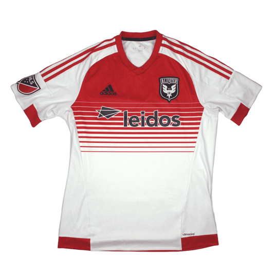 Adidas DC United Away Football Jersey MLS 2015 White Red