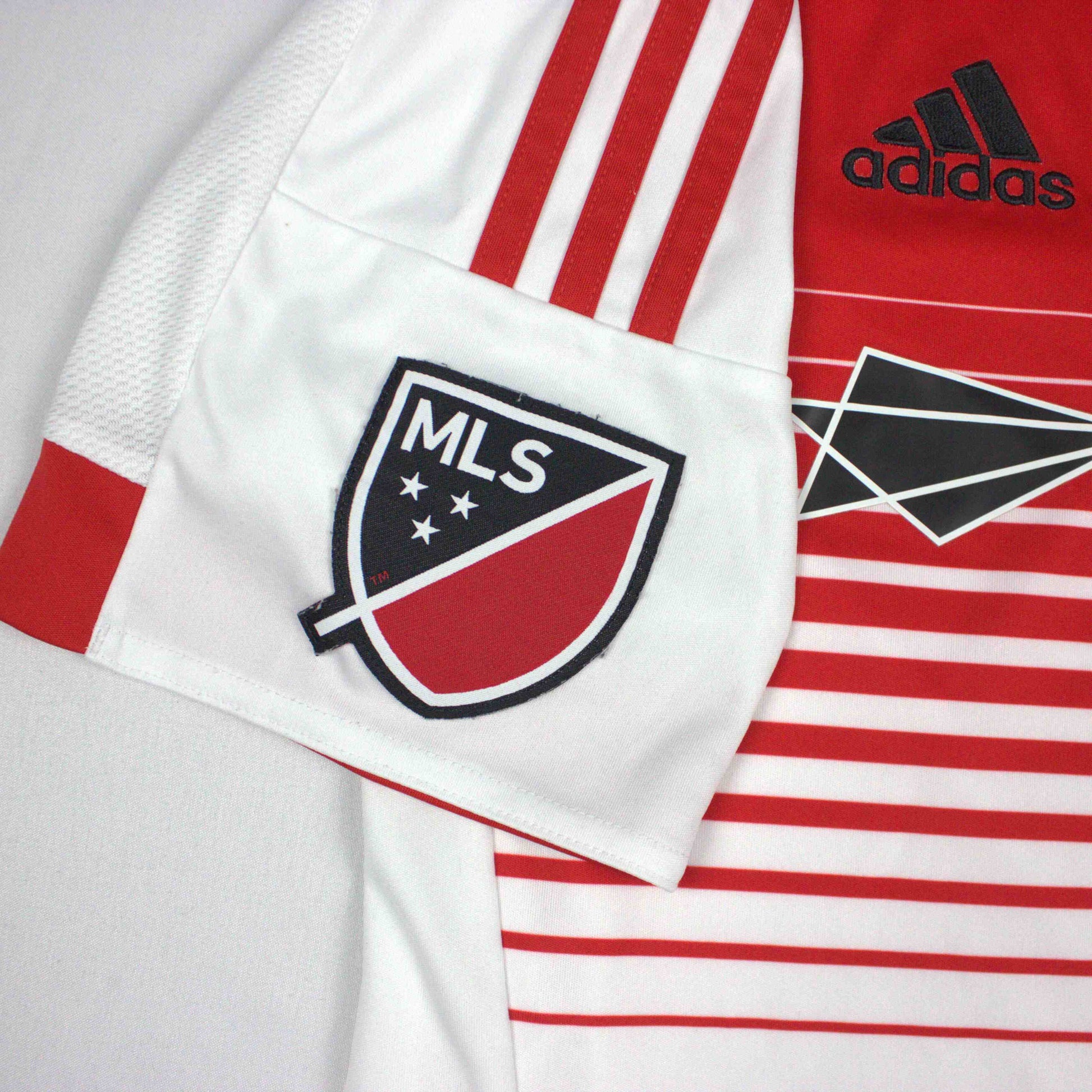 Adidas DC United Away Football Jersey MLS 2015 White Red