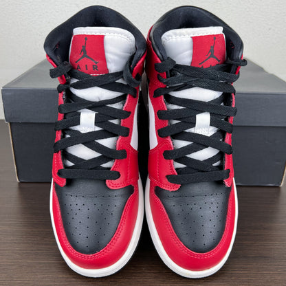 Air Jordan 1 Mid Chicago Black Toe (GS)