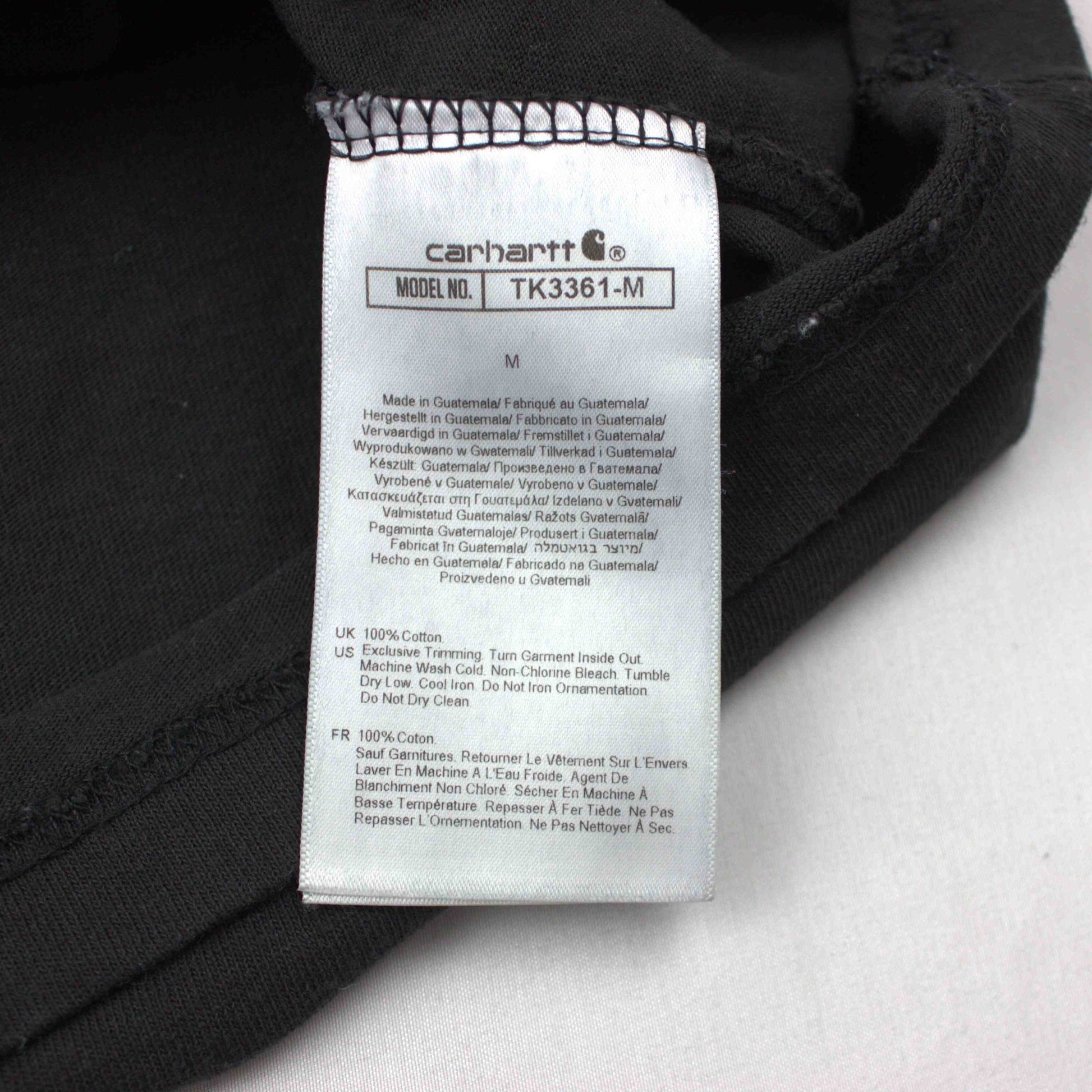 Carhartt Spellout T-Shirt Relaxed Fit Heavyweight Spring 2022 tk3361