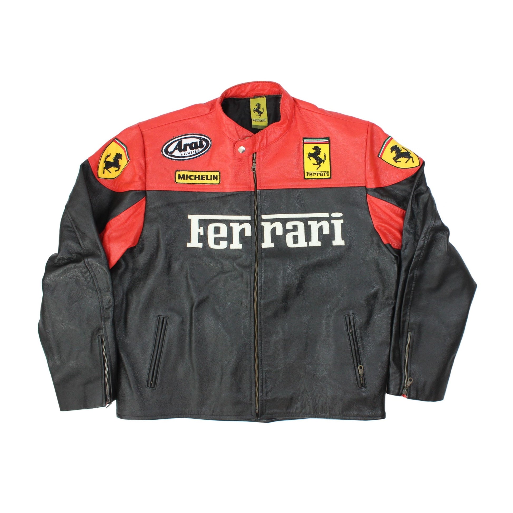 Vintage Ferrari Leather Jacket