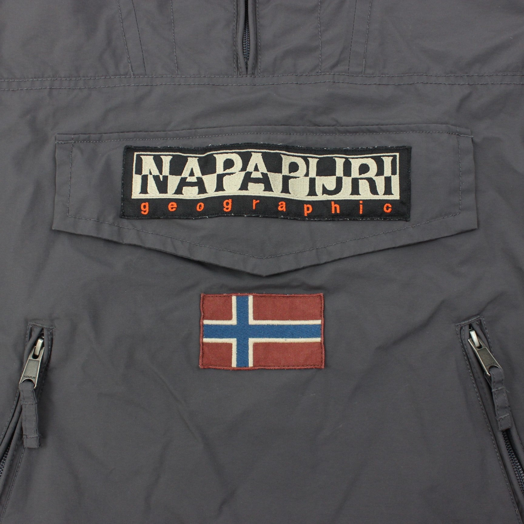 Napapijri Rainforest Pullover Jacket Grey