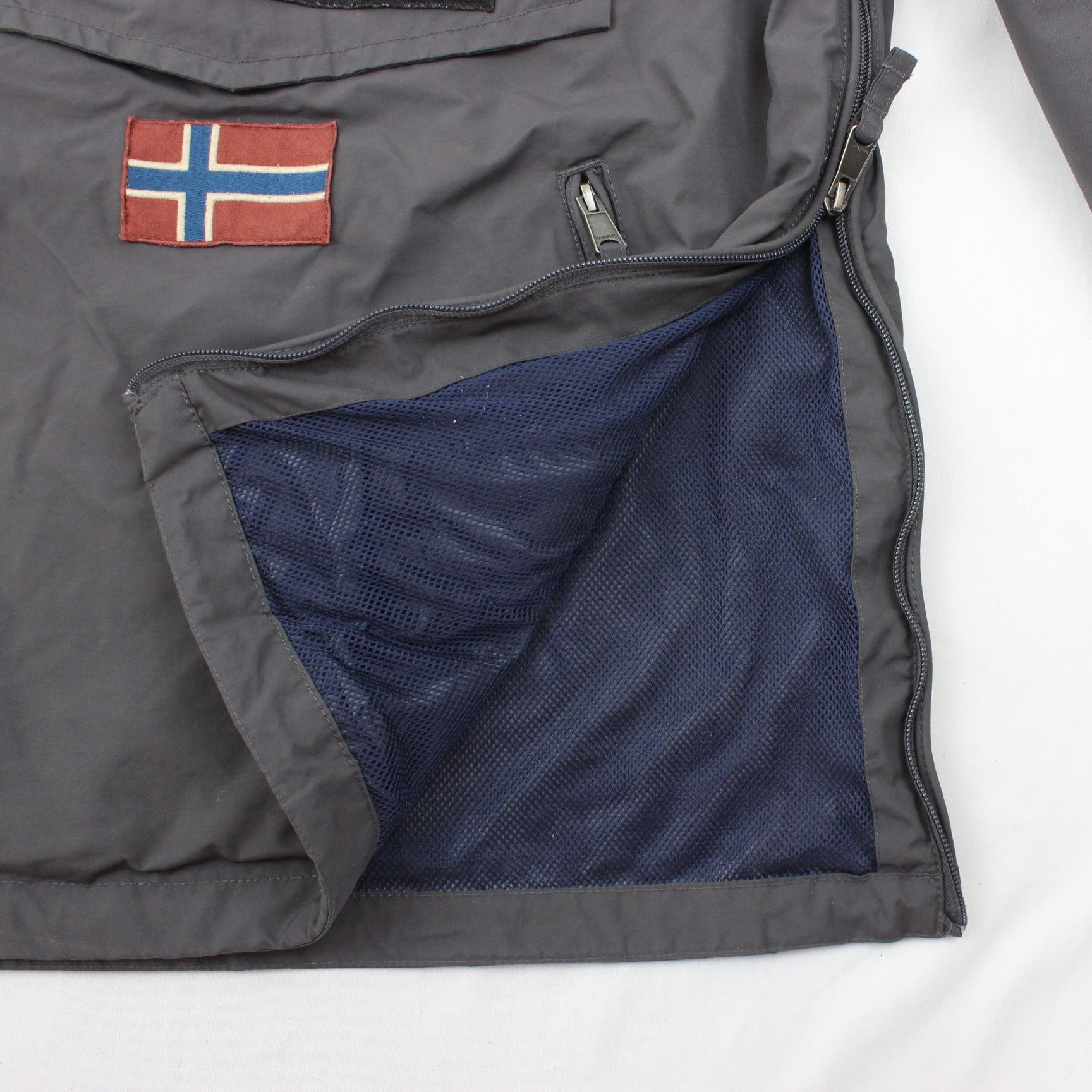 Napapijri Rainforest Pullover Jacket Grey
