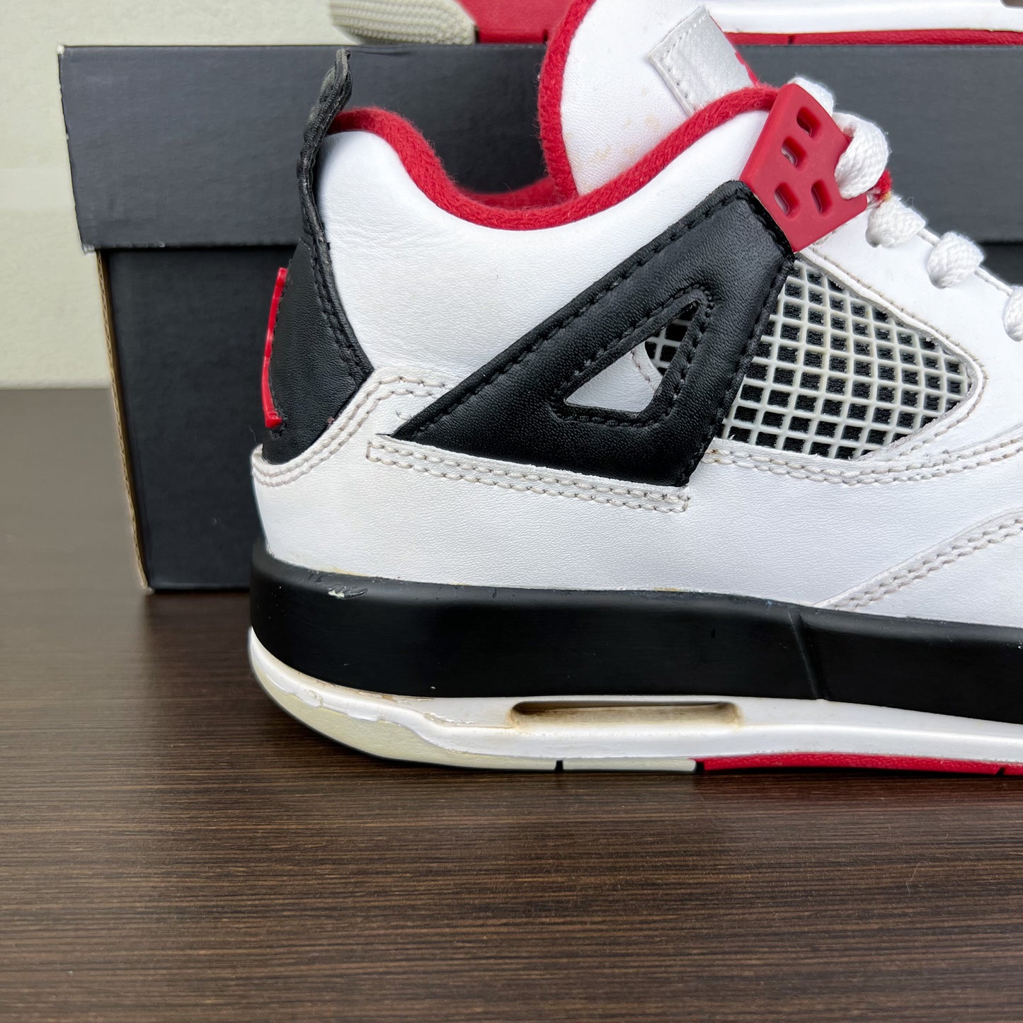 Nike Air Jordan 4 Retro Fire Red (GS, 2012)