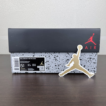 Nike Air Jordan 4 Retro Military Black GS