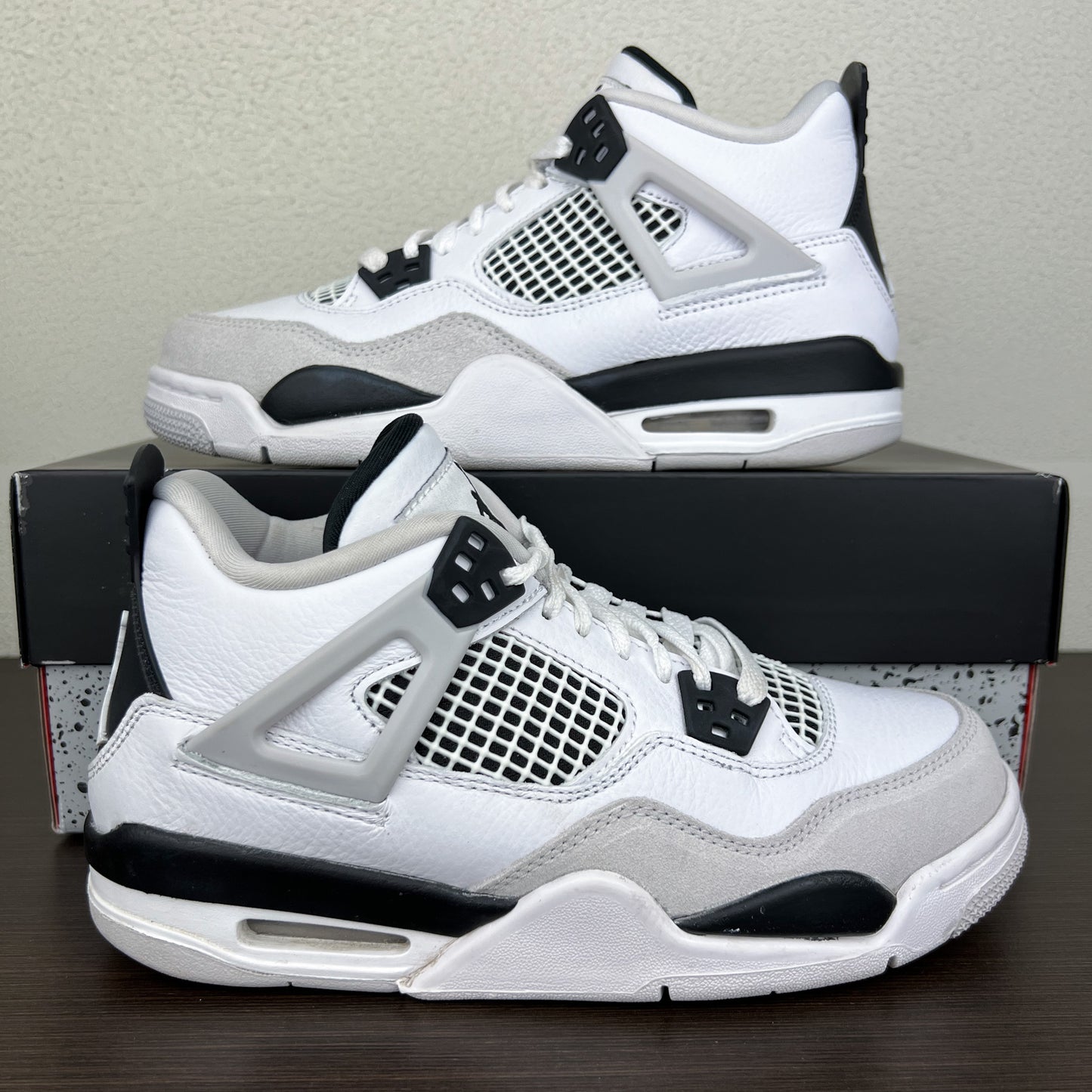 Nike Air Jordan 4 Retro Military Black GS