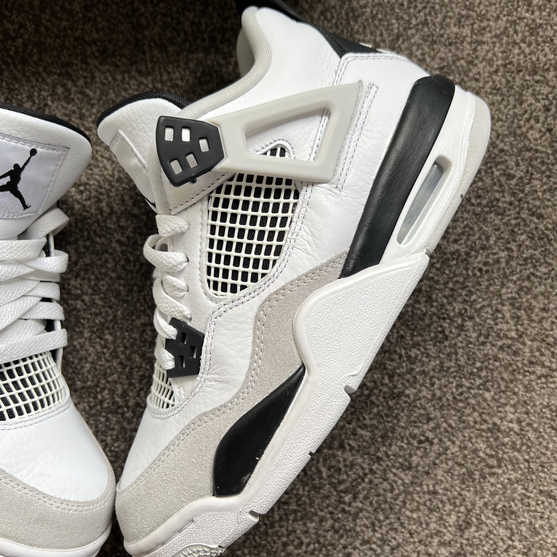 Nike Air Jordan 4 Retro Military Black GS