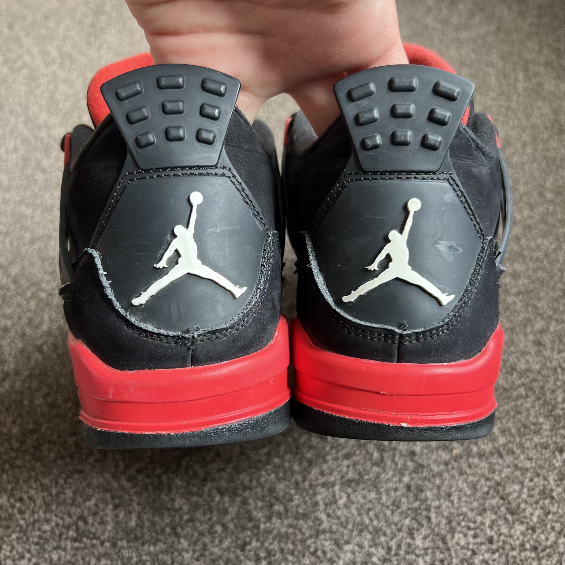 Nike Air Jordan 4 Red Thunder GS