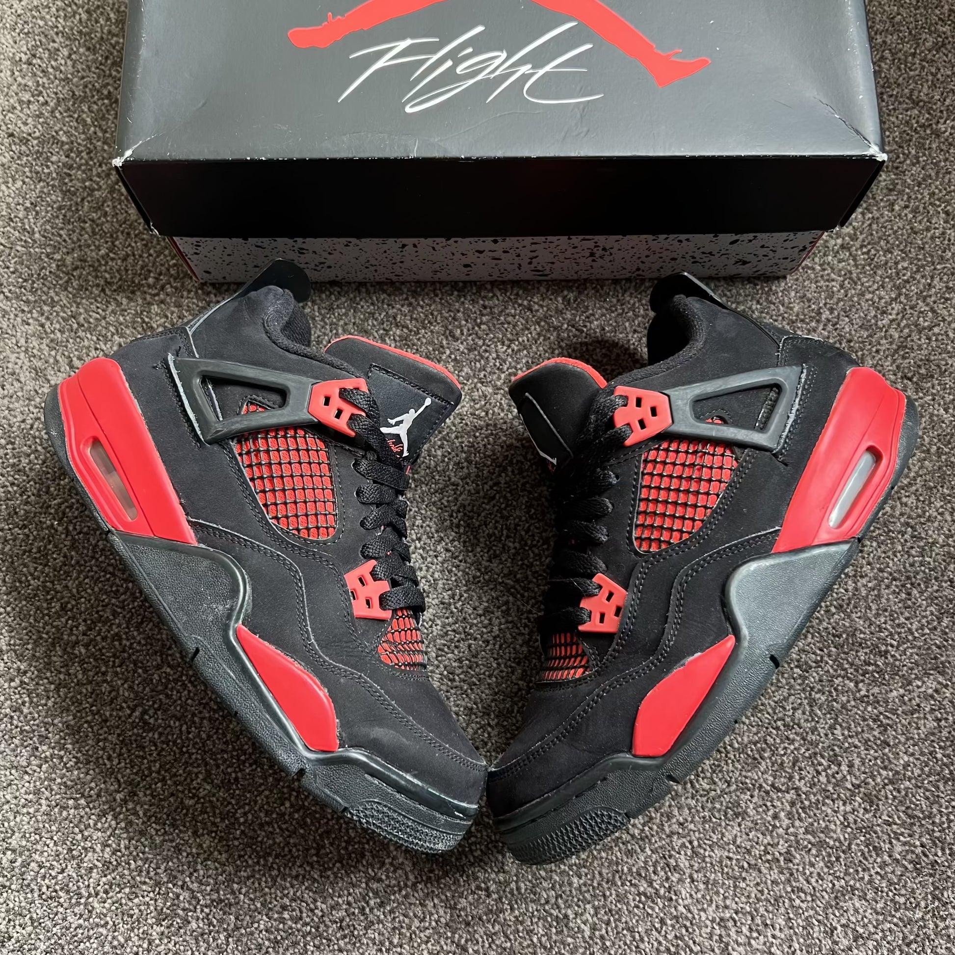 Nike Air Jordan 4 Red Thunder GS