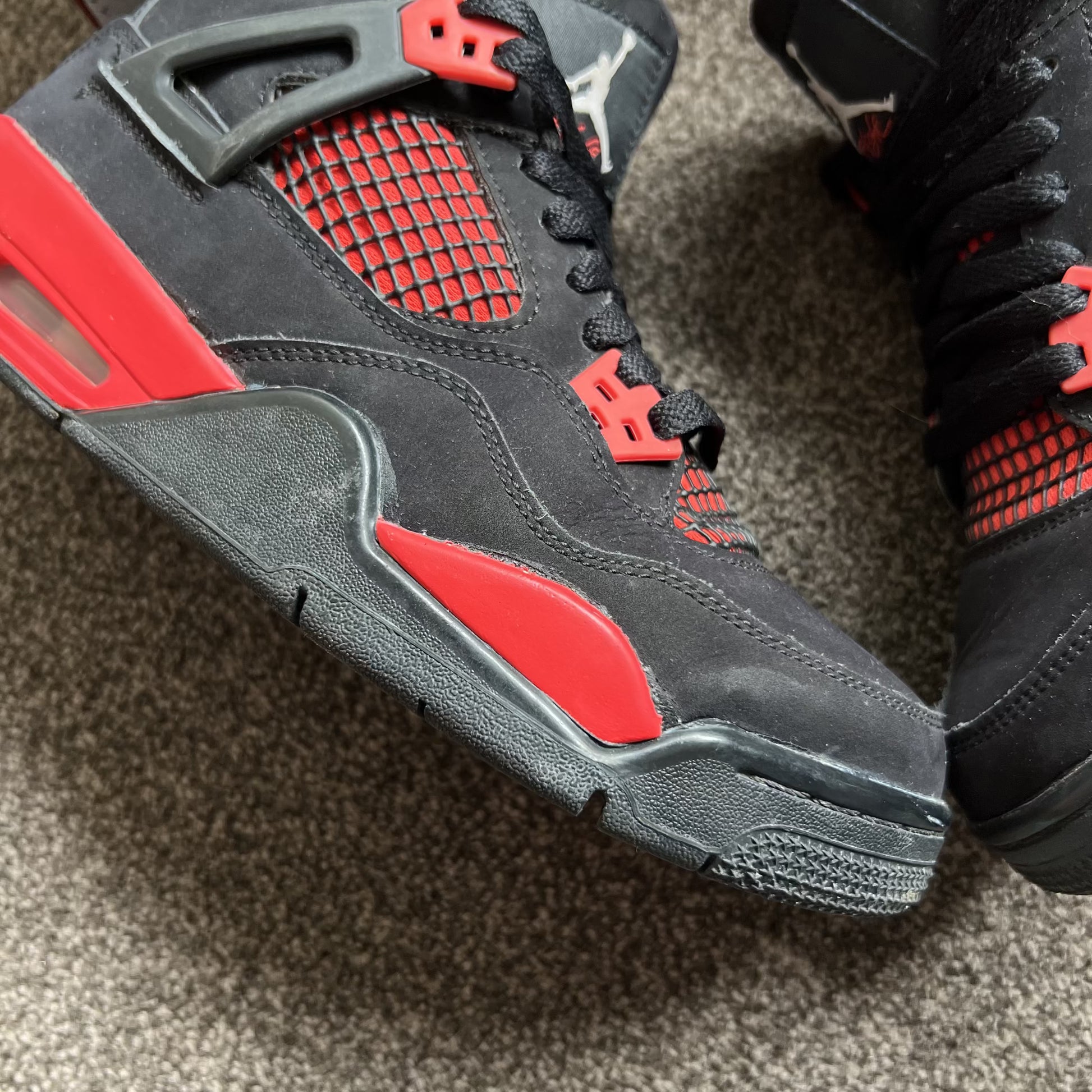 Nike Air Jordan 4 Red Thunder GS