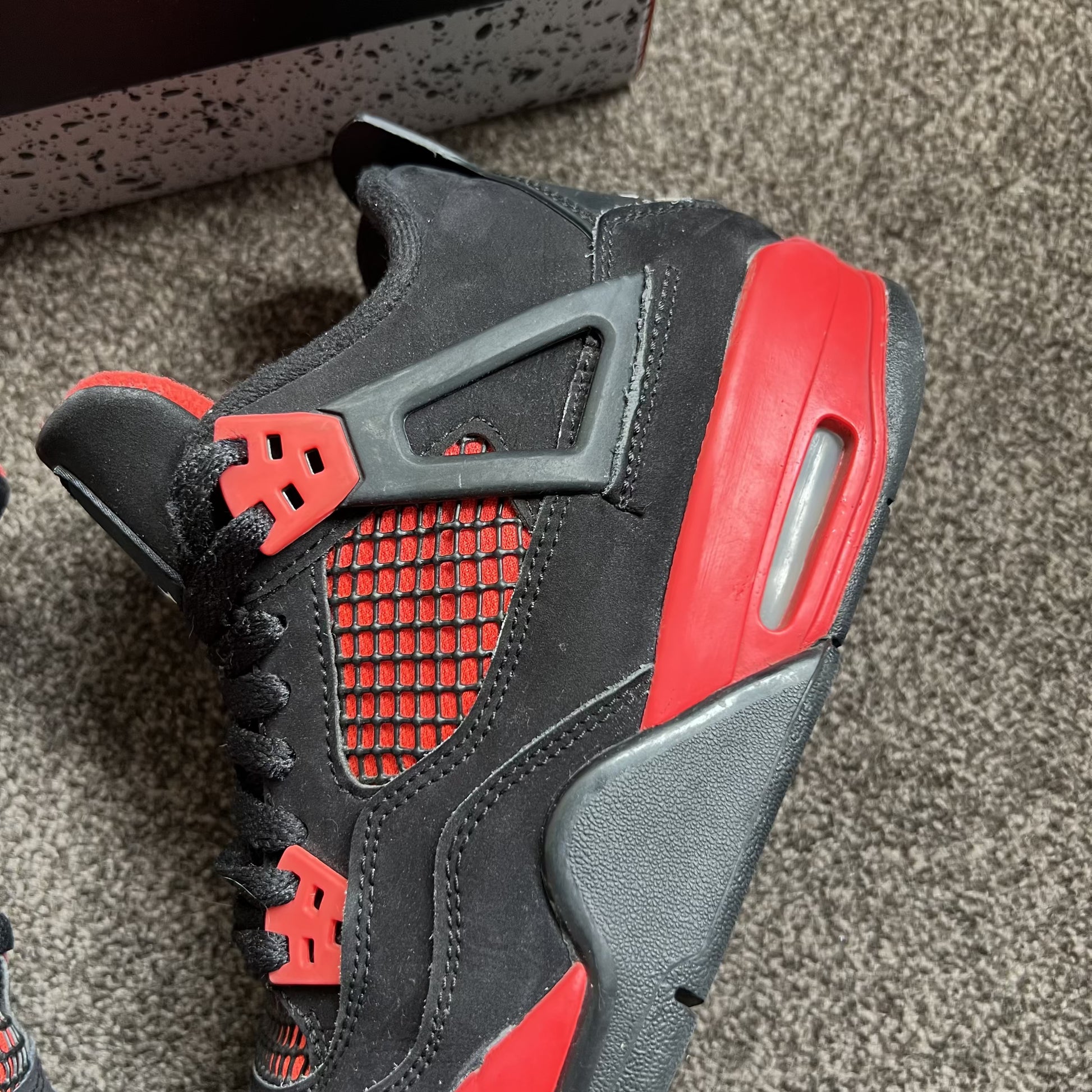 Nike Air Jordan 4 Red Thunder GS