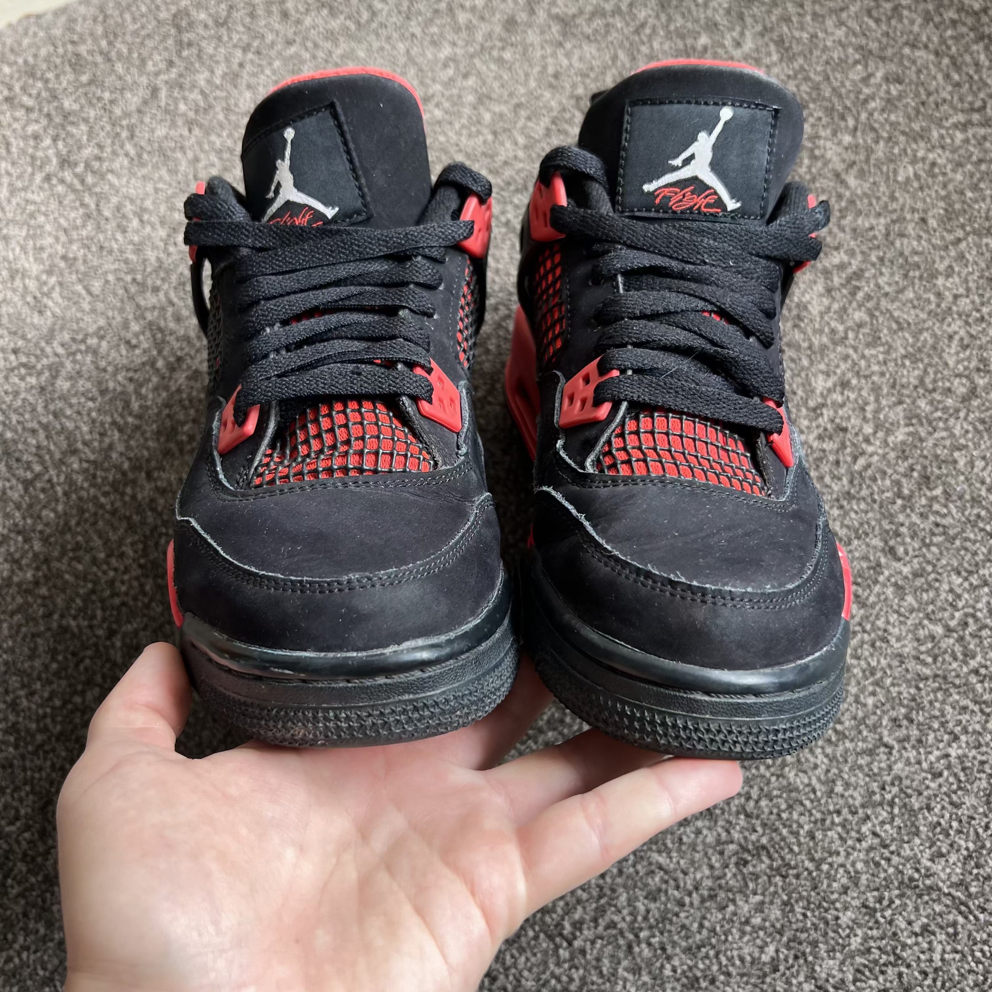 Nike Air Jordan 4 Red Thunder GS