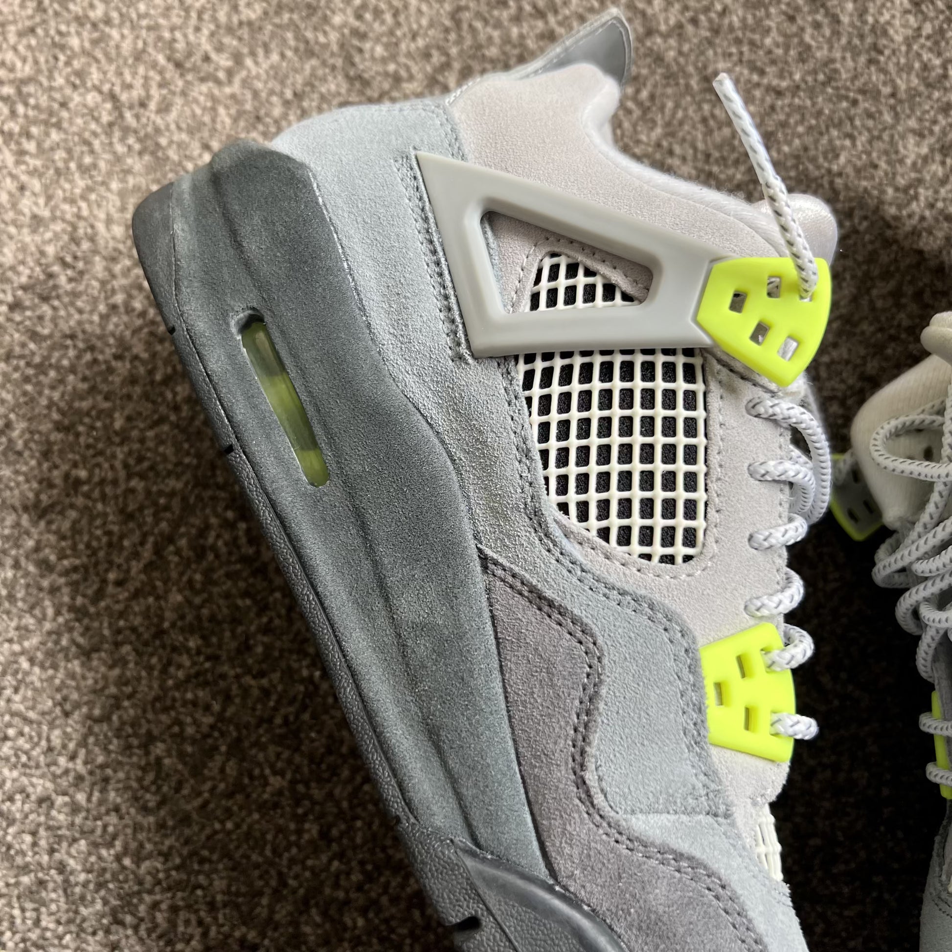 Nike Air Jordan 4 SE Neon GS