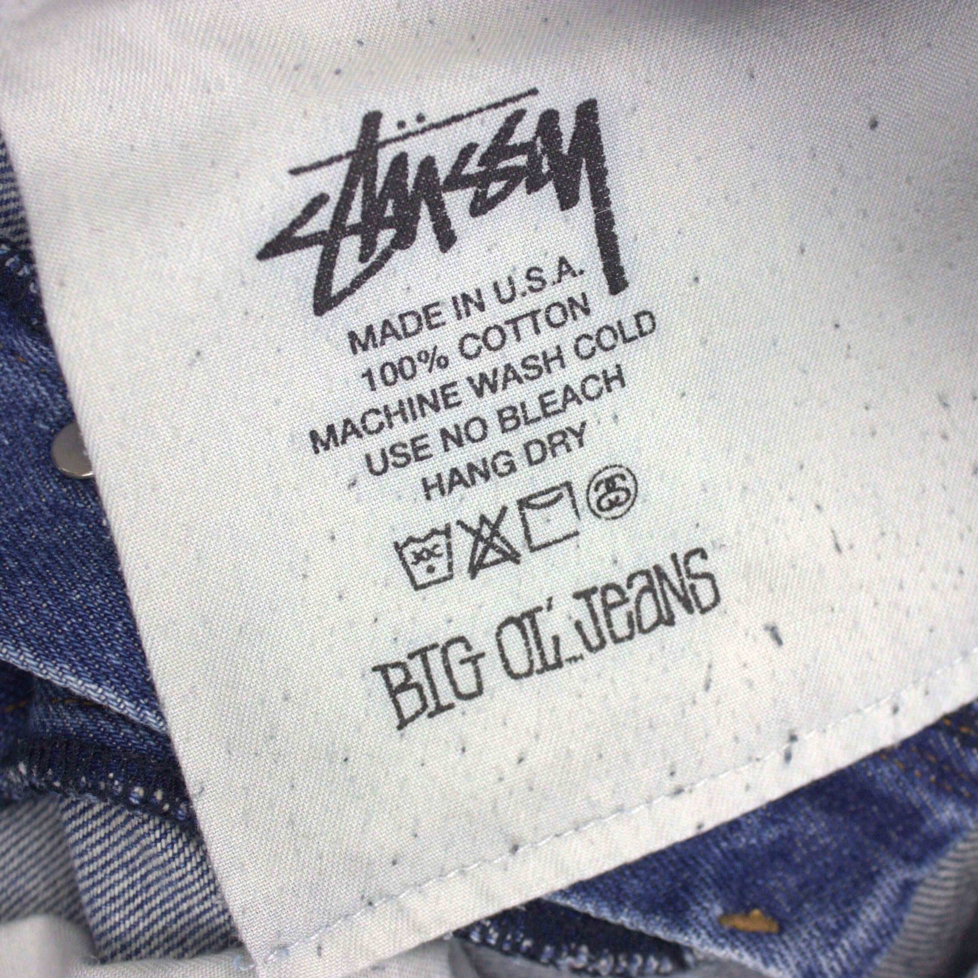 Stussy Big OL Jeans Blue