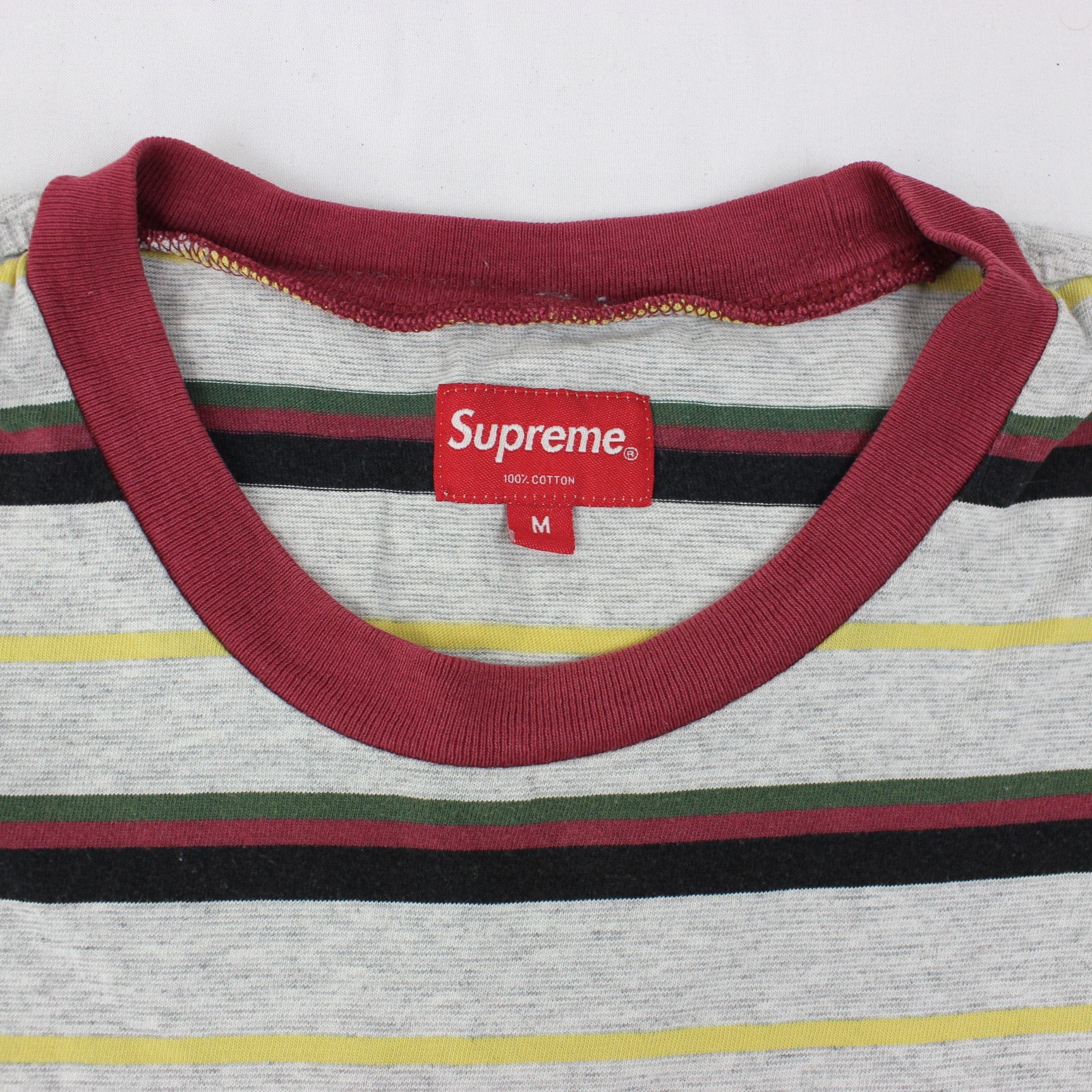 Supreme Heather Stripe SS18 T-Shirt