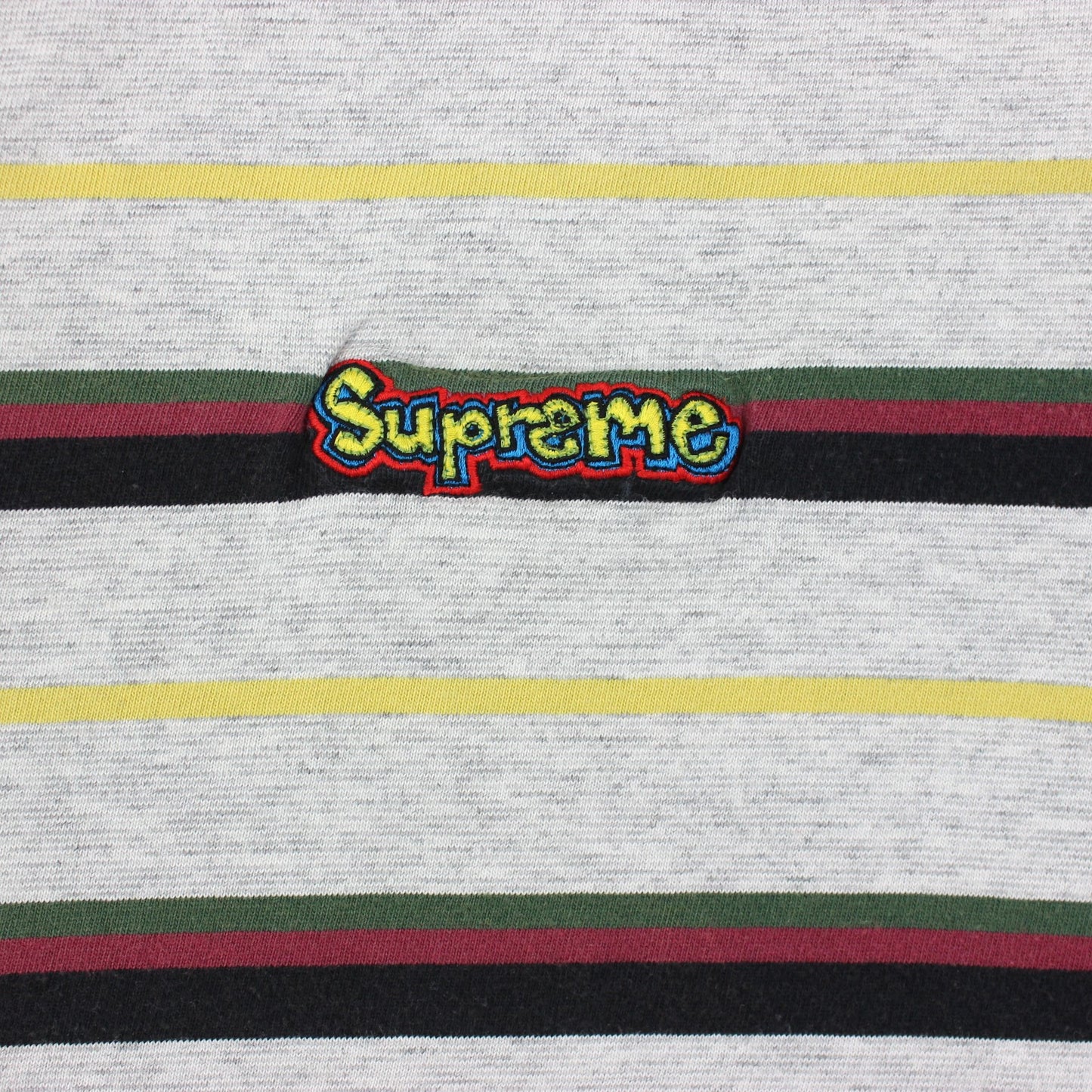 Supreme Heather Stripe SS18 T-Shirt