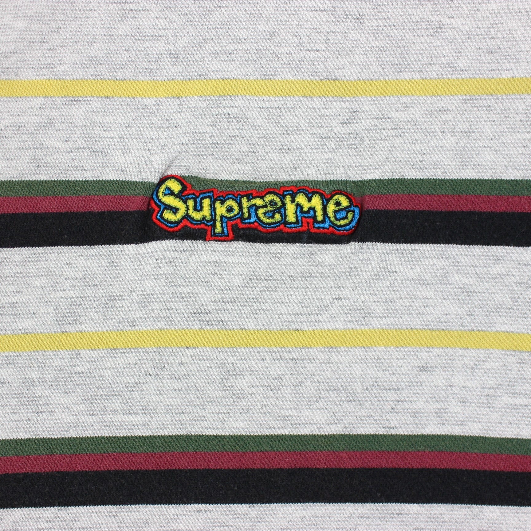 Supreme Heather Stripe SS18 T-Shirt