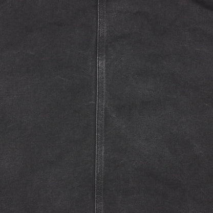 Vintage Carhartt Sherpa Lined Canvas Hooded Work Jacket Black