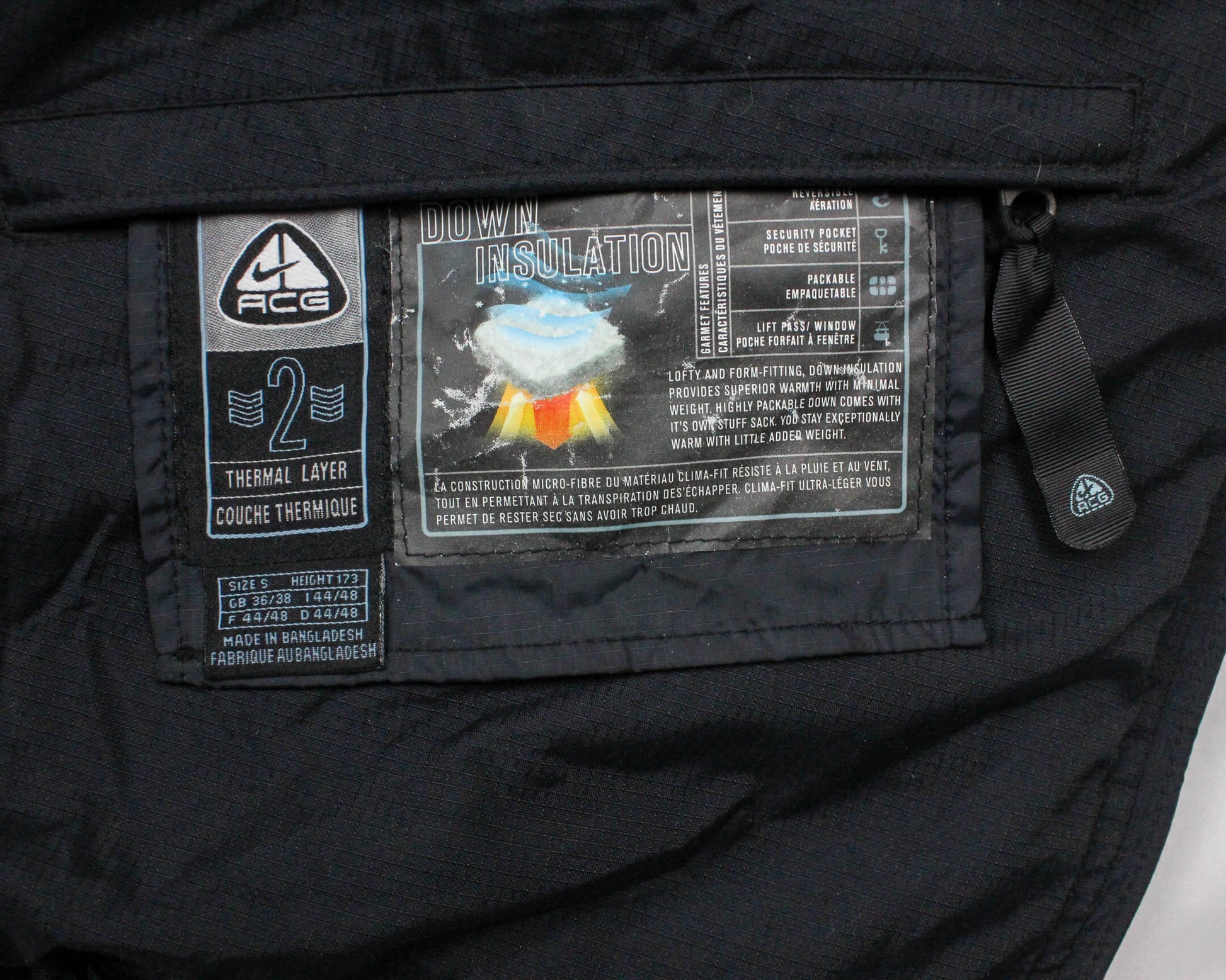 Vintage Nike ACG Reversable Puffer Jacket