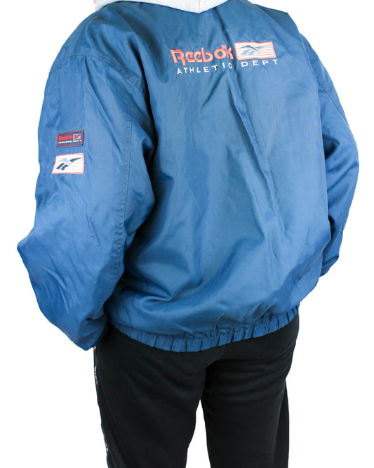 Vintage Reebok Athletic Department Bomber Jacket