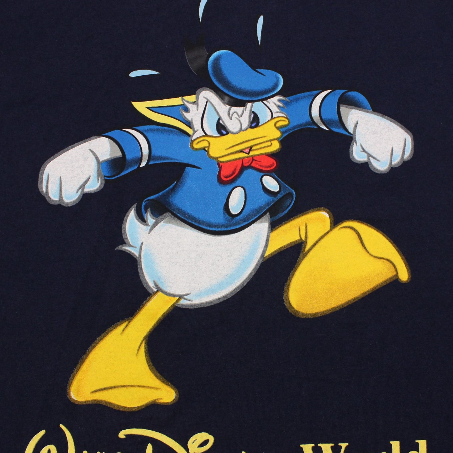 Vintage Walt Disney Donald Duck Blue T-Shirt Made in USA (1)