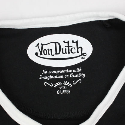 Von Dutch Y2K Big Logo T-Shirt Single Stitch